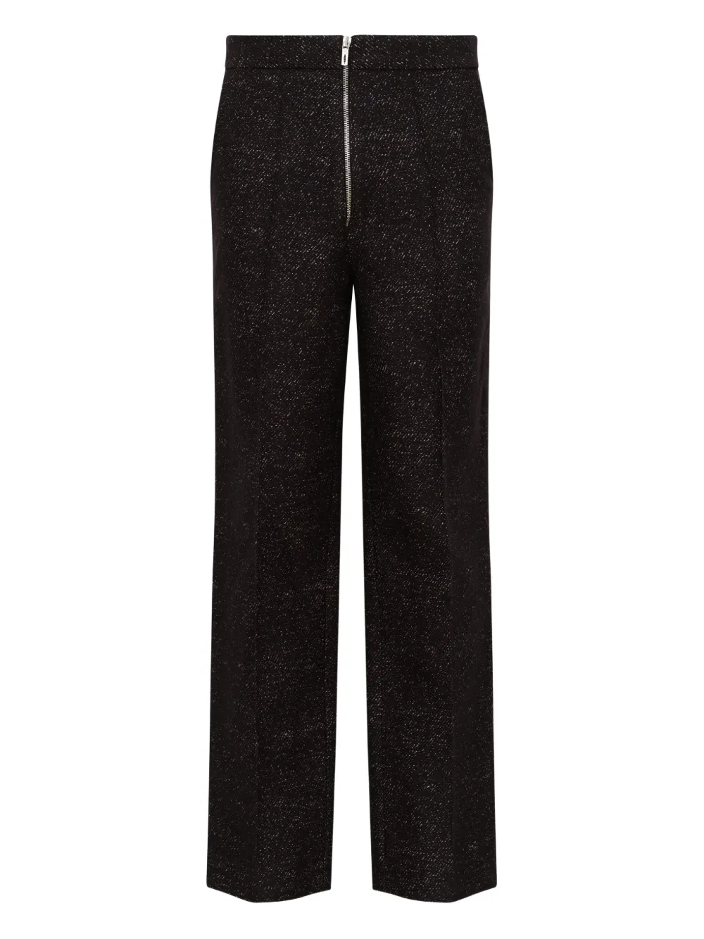 Lgn Louis Gabriel Nouchi Zip Straight Trousers In Black
