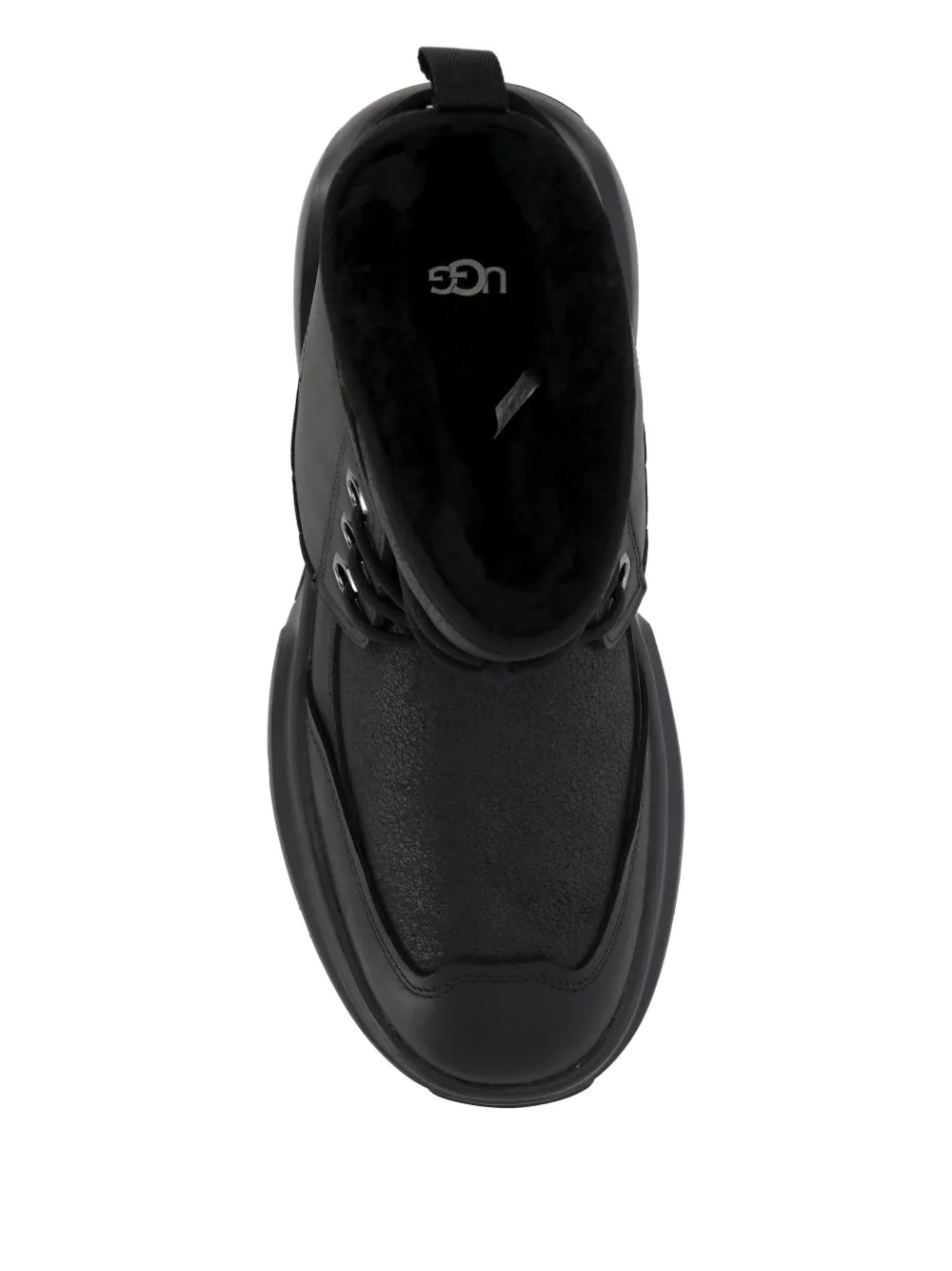 UGG Leren wandellaarzen Zwart