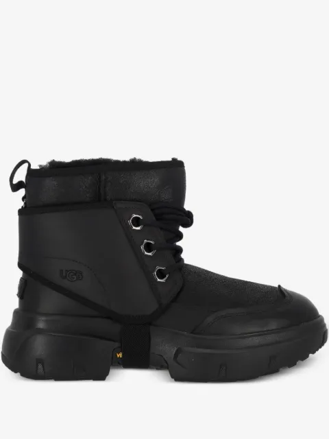 UGG lace-up leather hiking boots