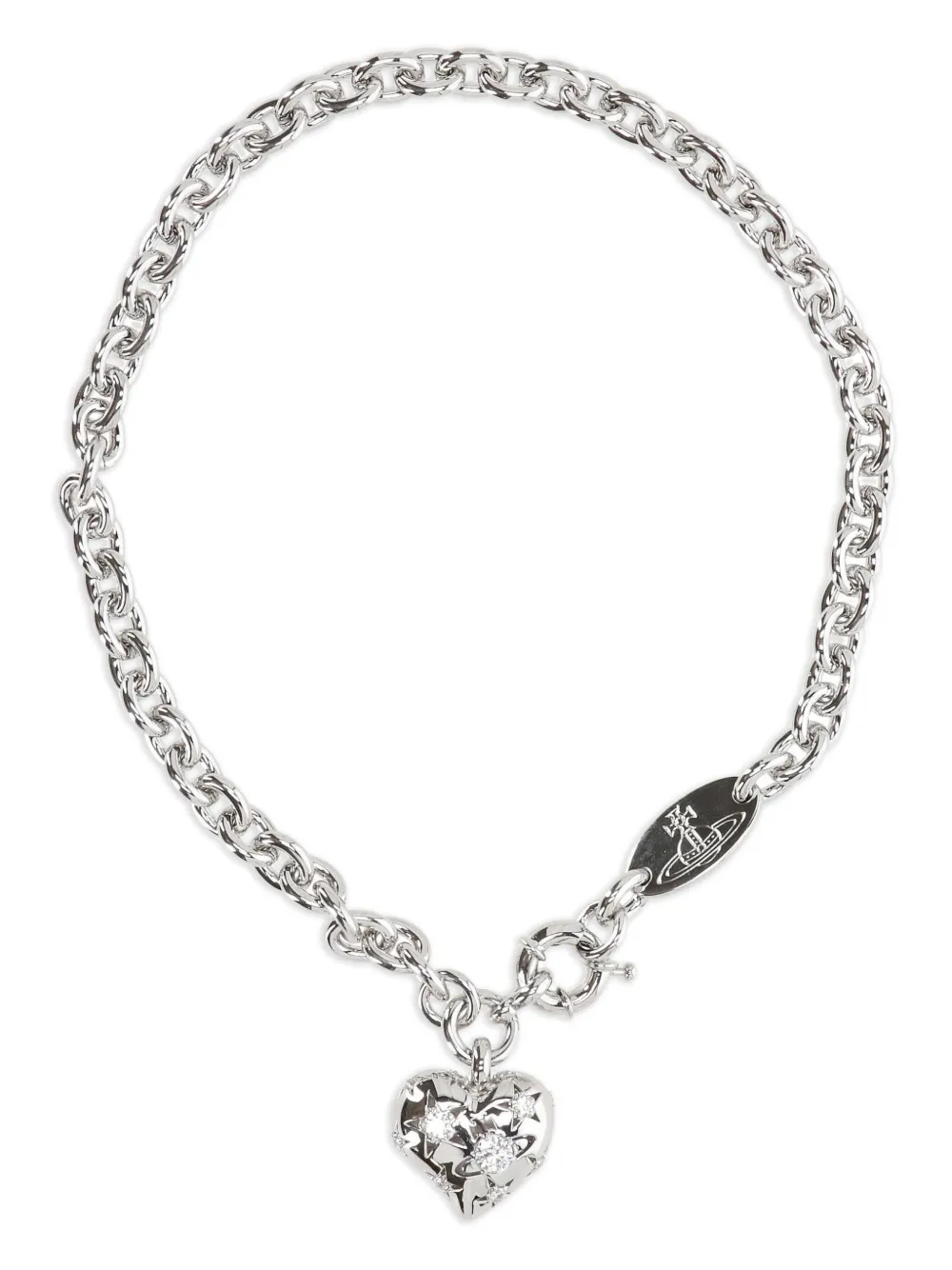 Vivienne Westwood Collana con pendente Lee - Argento