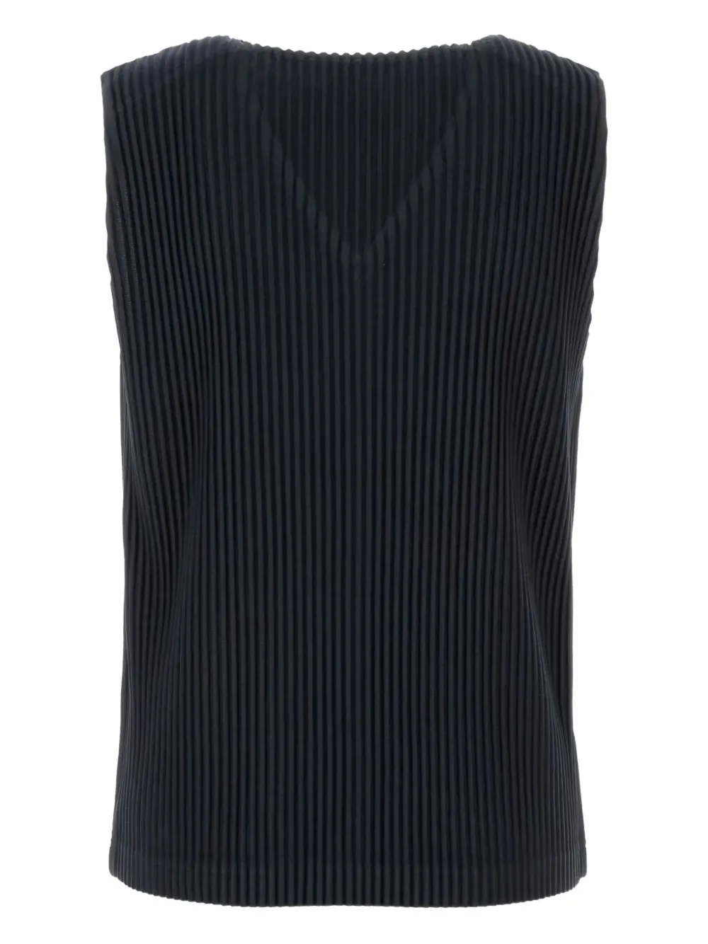 Issey Miyake chaleco con pliegues y cuello en V | Chalecos y camisetas | Image 2