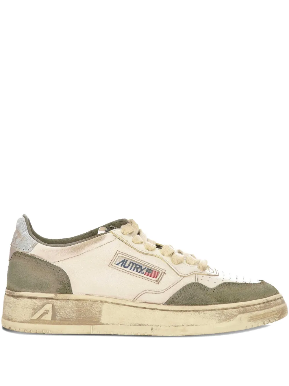 Autry Sneakers aus Wildleder - Nude