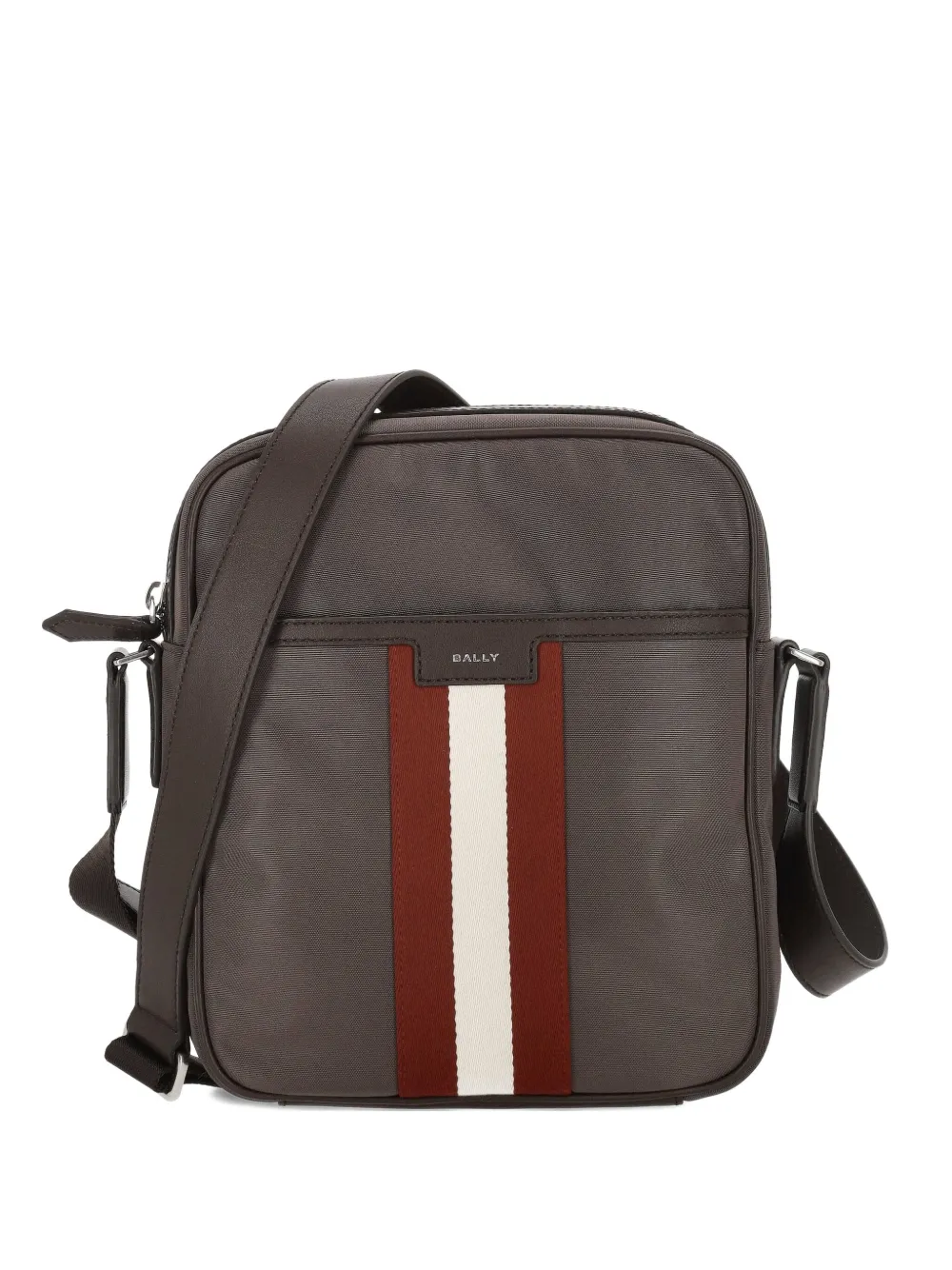 Bally Code striped shoulder bag | Grey | Image 1