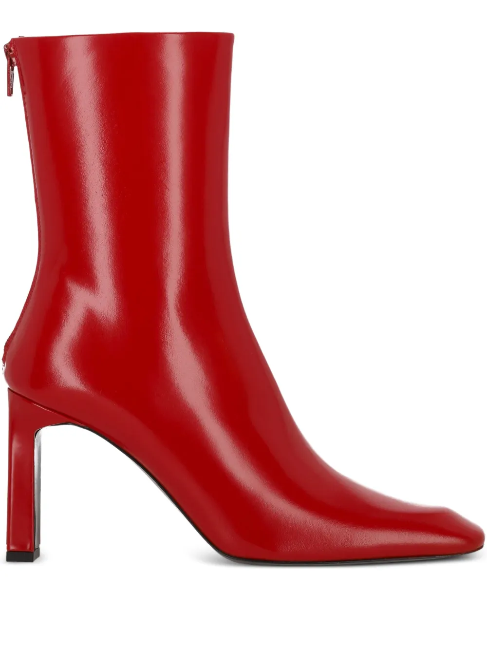TOTEME botas con puntera cuadrada y cierre | rojo | Image 1