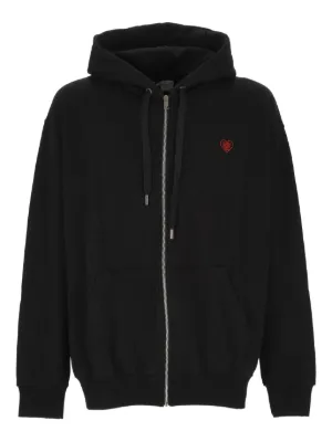 Armani Exchange zip-up Hoodie | Black | FARFETCH