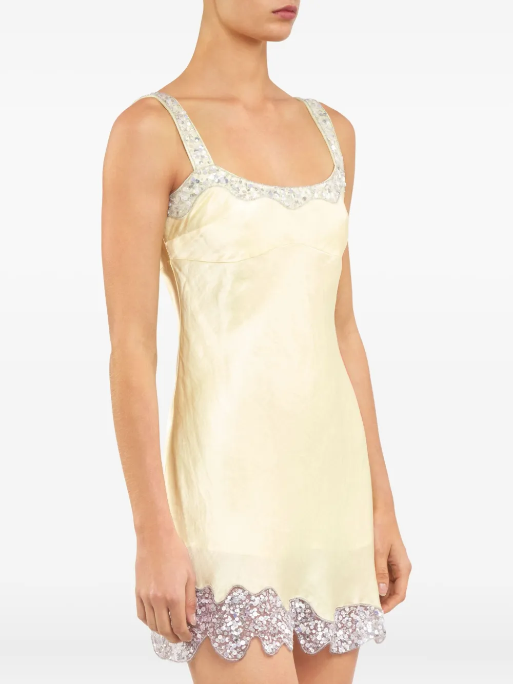 Asta Resort The Nikolina Hand Beaded Sequin-embellished Mini Dress In Multi