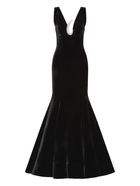 Rachel Gilbert Freda embellished gown