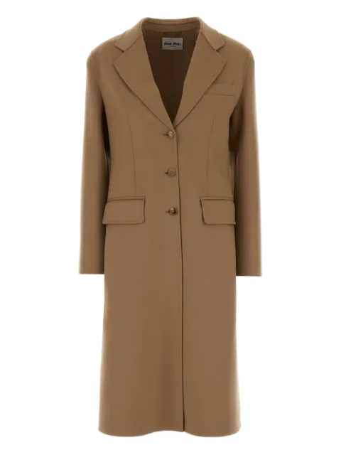 Miu Miu ytterjacka med trubbigt slag