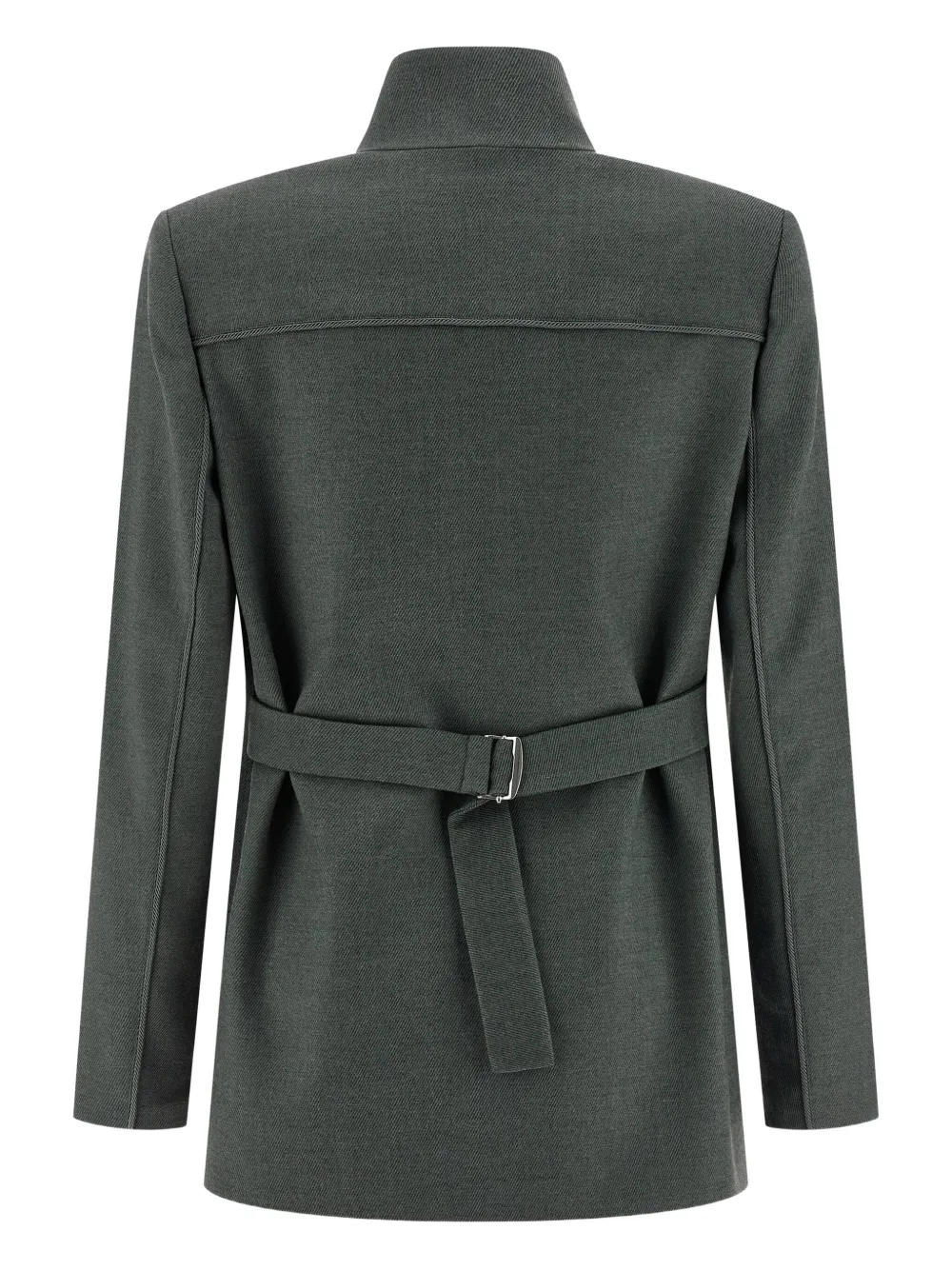 PINKO Fausta blazer met enkele rij knopen Groen