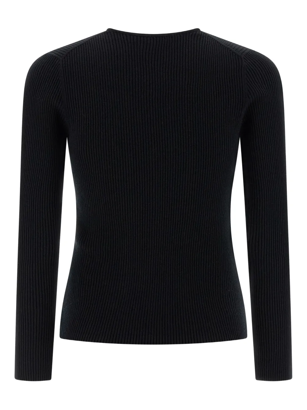 Maison Kitsuné Baby Fox-patch Button Cardigan In Black