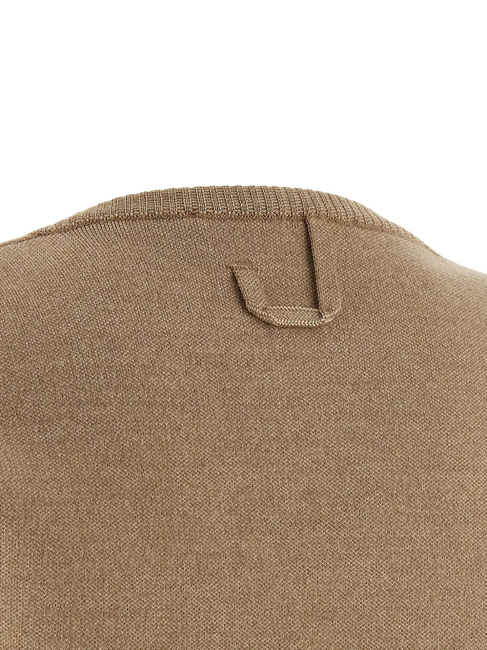 Jacquemus Doppio Button Round-neck Cardigan In Neutral