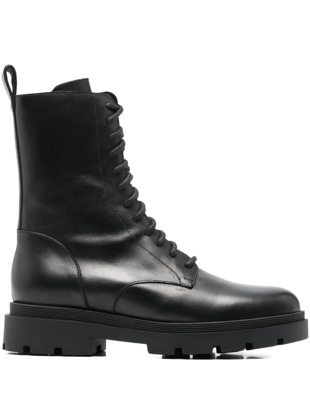 Fabio Rusconi 40mm lace-up combat boots | Black | Image 1