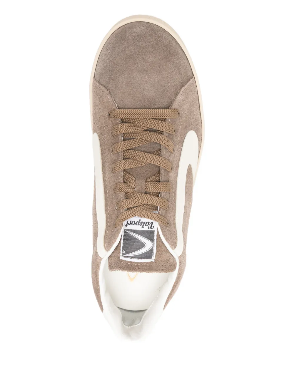 Valsport Sneakers met logopatch Bruin