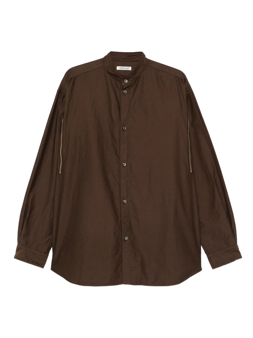 Undercover cotton shirt - Braun