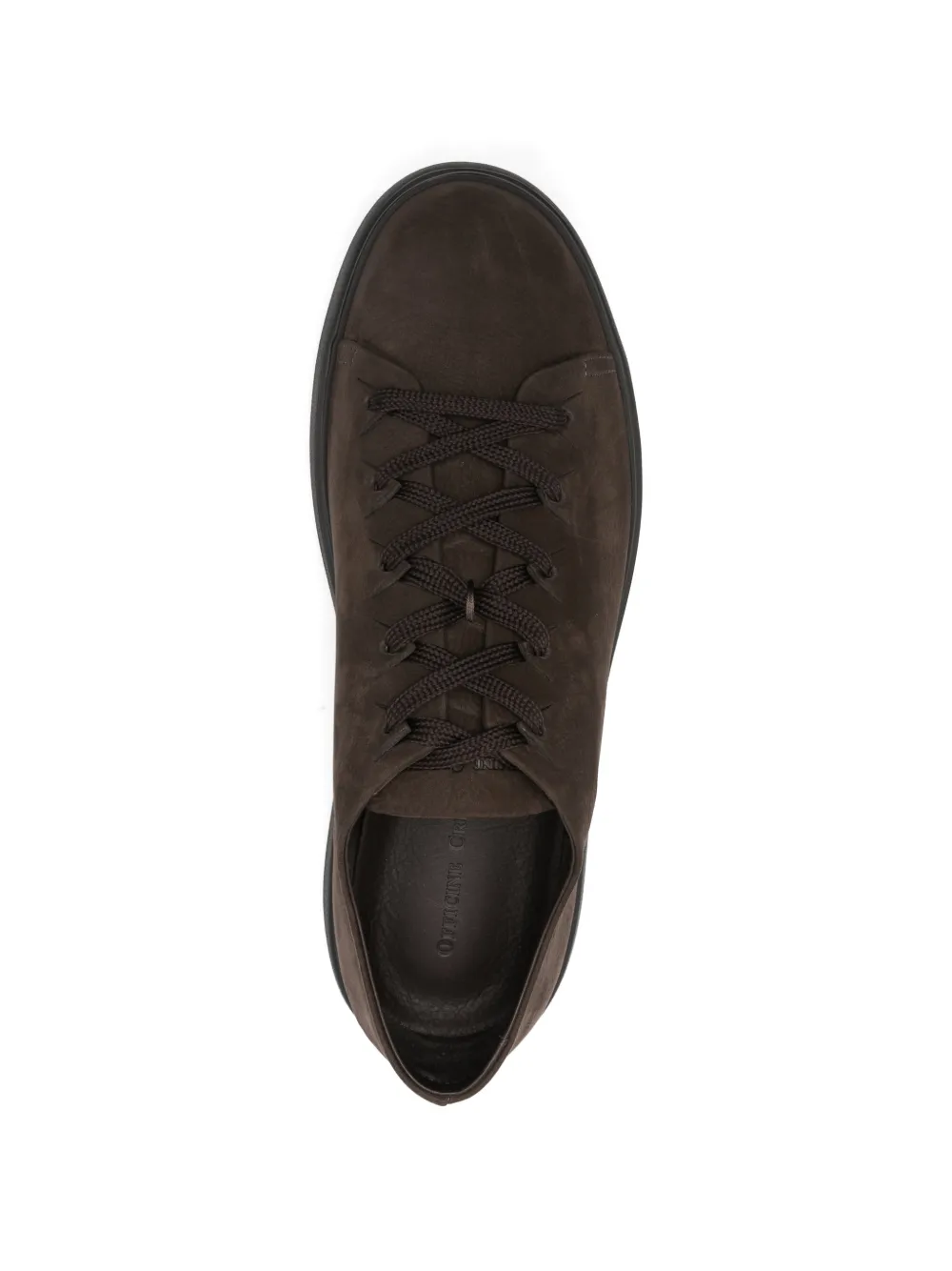 Officine Creative leather sneakers Bruin