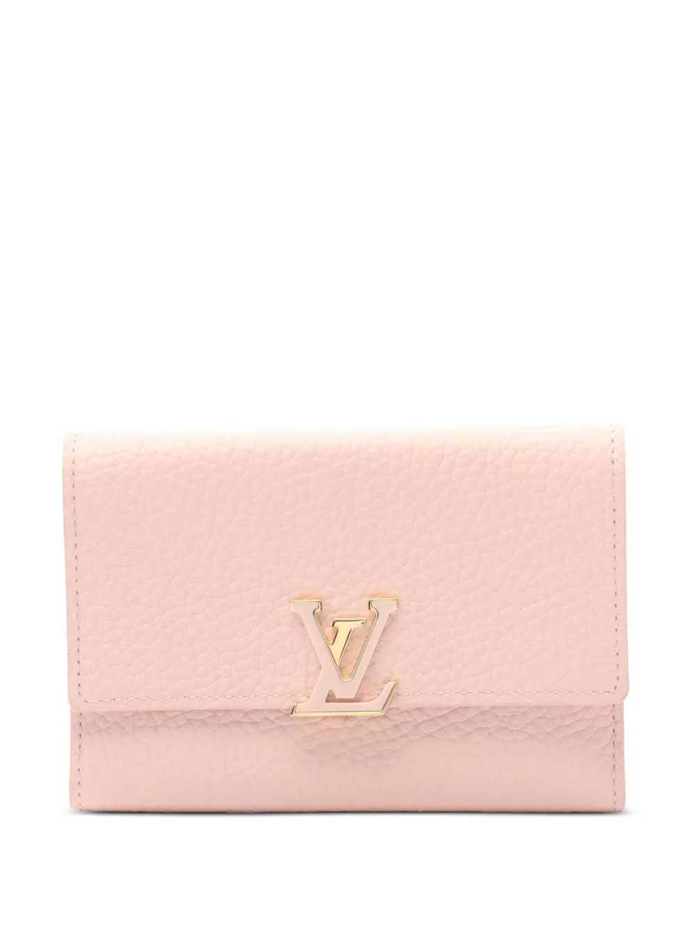 Louis Vuitton Pre-Owned 2021-2025 トリヨン カプシーヌ コンパクトウォレット 財布 - ピンク Louis Vuitton Pre-Owned 2021-2025 トリヨン カプシーヌ コンパクトウォレット 財布 - ピンク