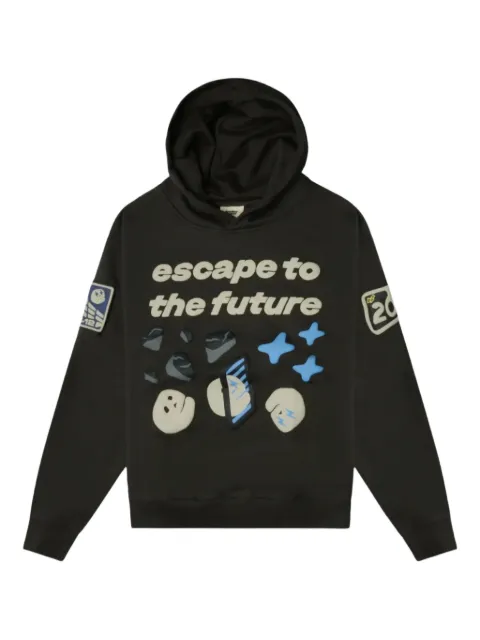 BROKEN PLANET graphic-design hoodie