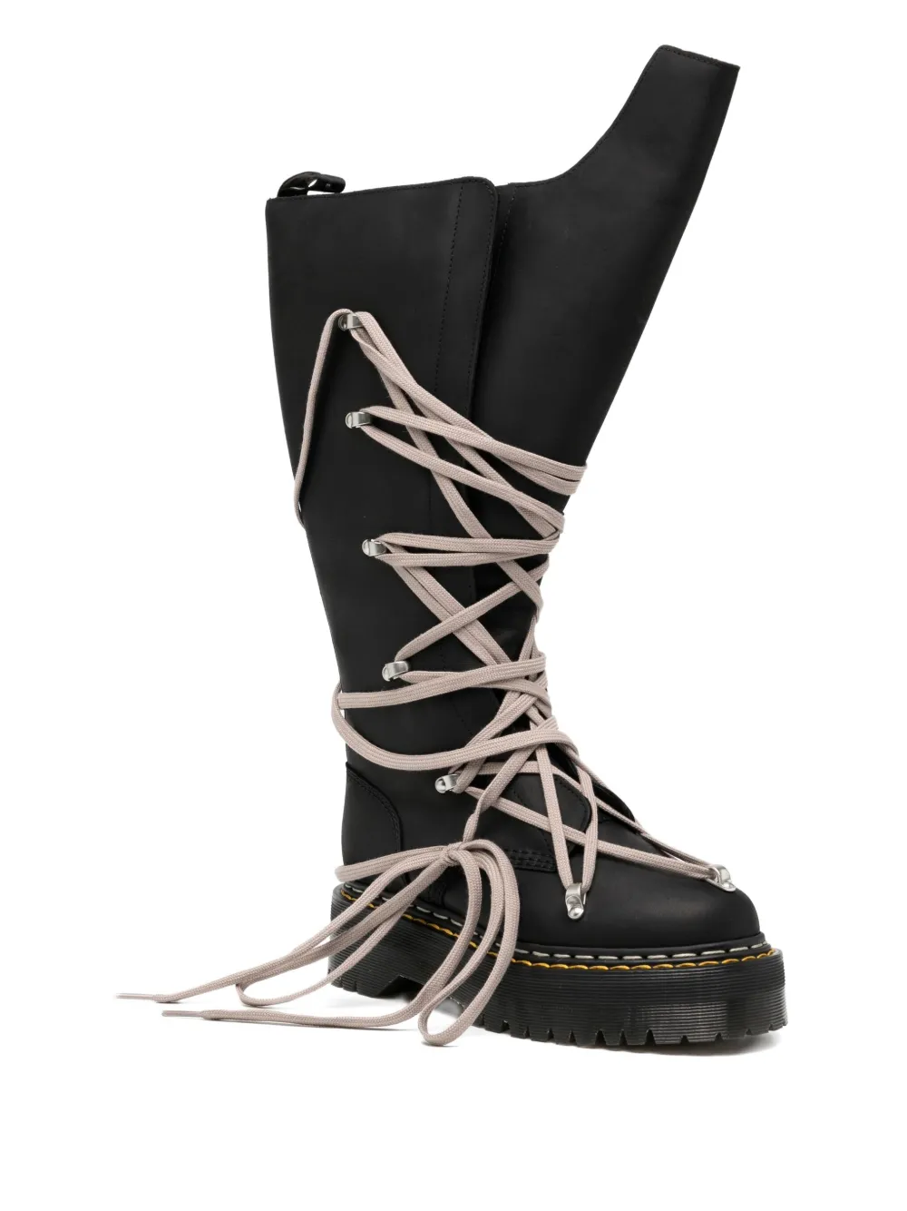 Rick Owens x Dr. Martens Pentalace laarzen Bruin