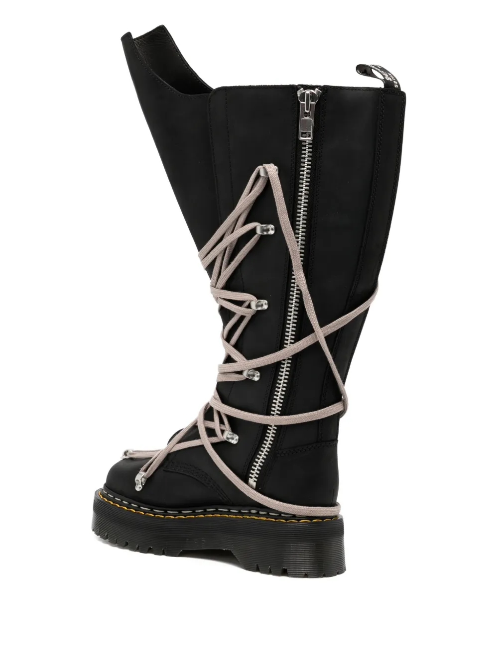 Rick Owens x Dr. Martens Pentalace laarzen Bruin