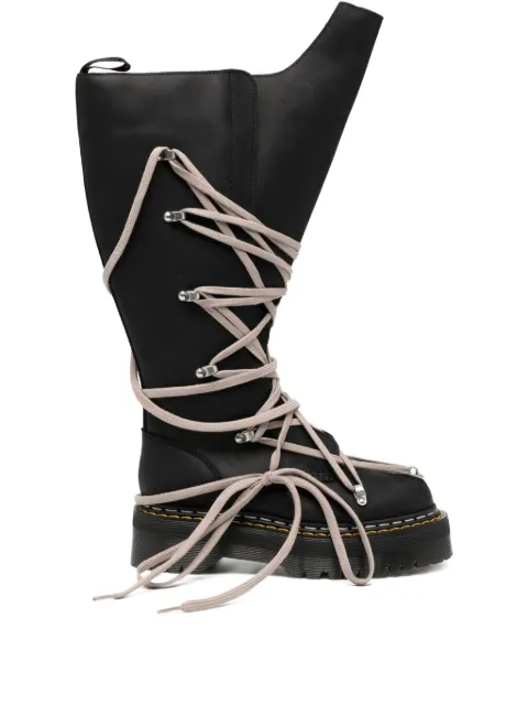 Rick Owens x Dr. Martens Pentalace boots