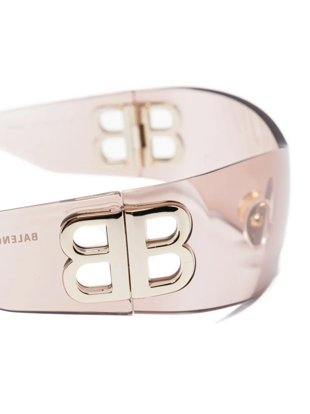 Balenciaga Eyewear Zonnebril met logo Roze