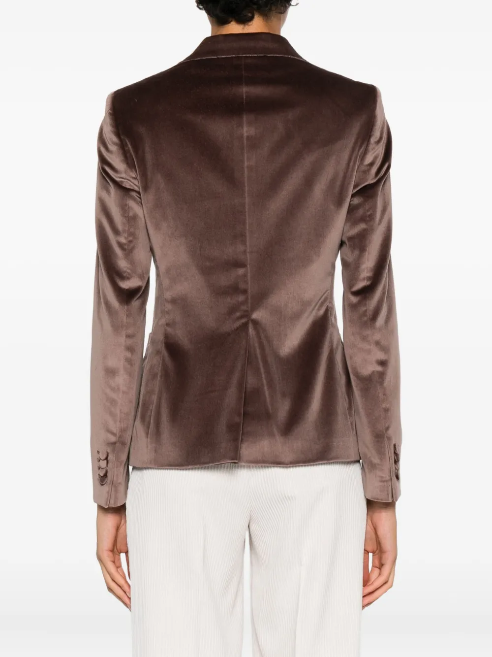 Tagliatore Blazer met dubbele rij knopen Bruin