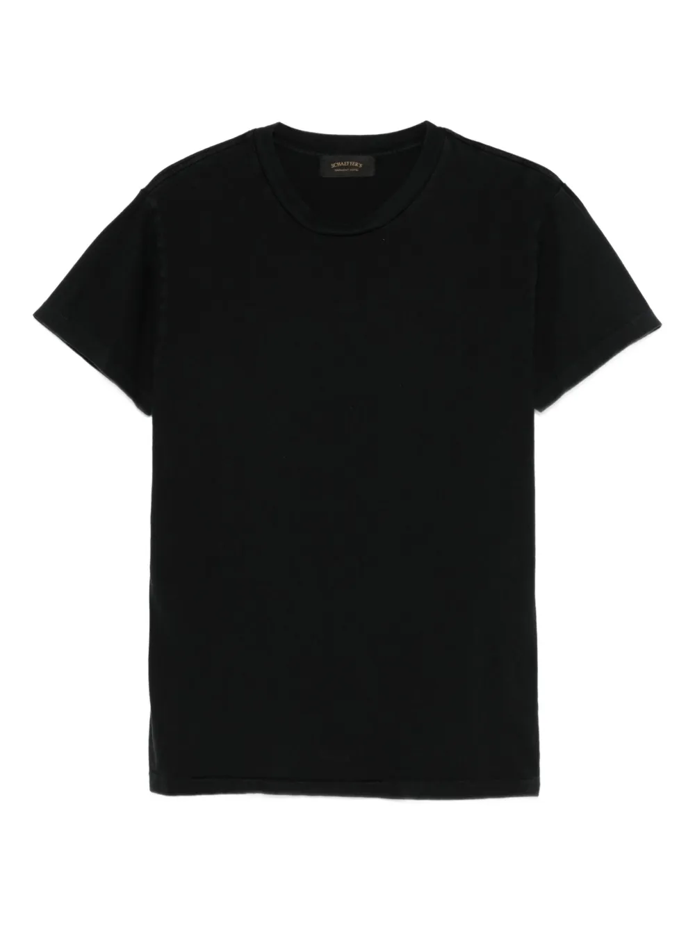 SCHAEFFER'S GARMENT HOTEL playera con cuello redondo | negro | Image 1