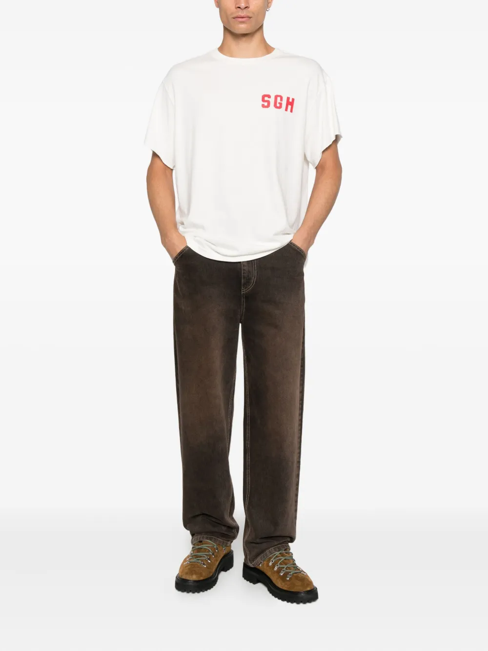 Schaeffer's Garment Hotel Sgh T-shirt In White