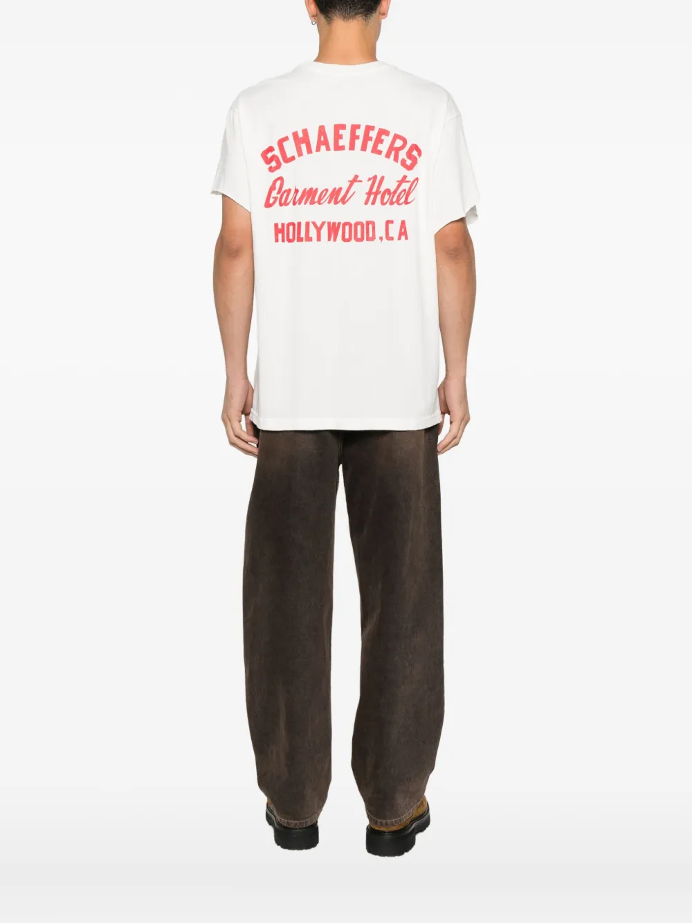 Schaeffer's Garment Hotel Sgh T-shirt In White