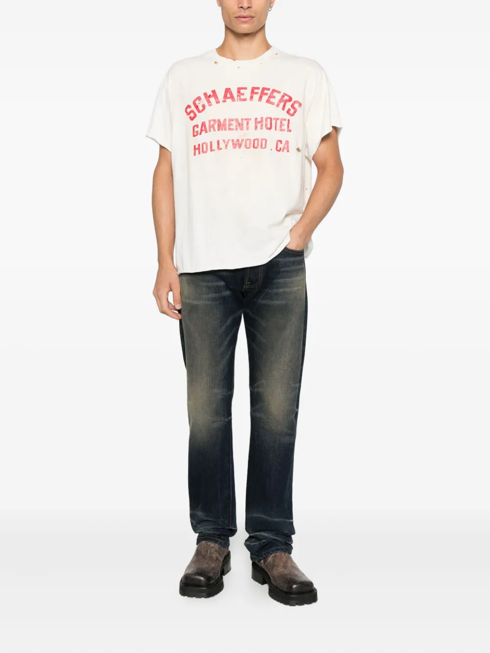 SCHAEFFER'S GARMENT HOTEL playera cuello redondo | Playeras | Image 2