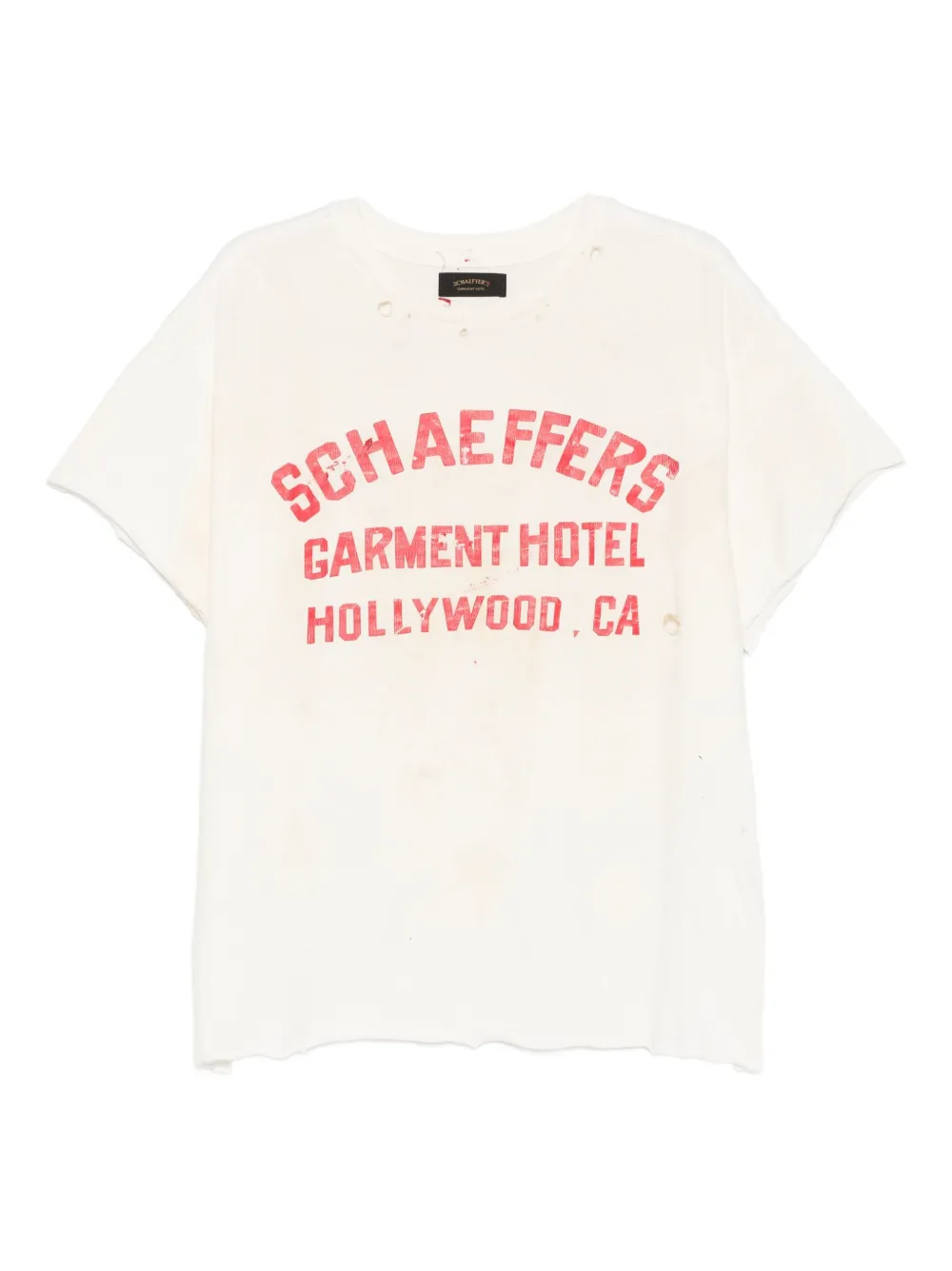 SCHAEFFER'S GARMENT HOTEL playera cuello redondo | neutro | Image 1