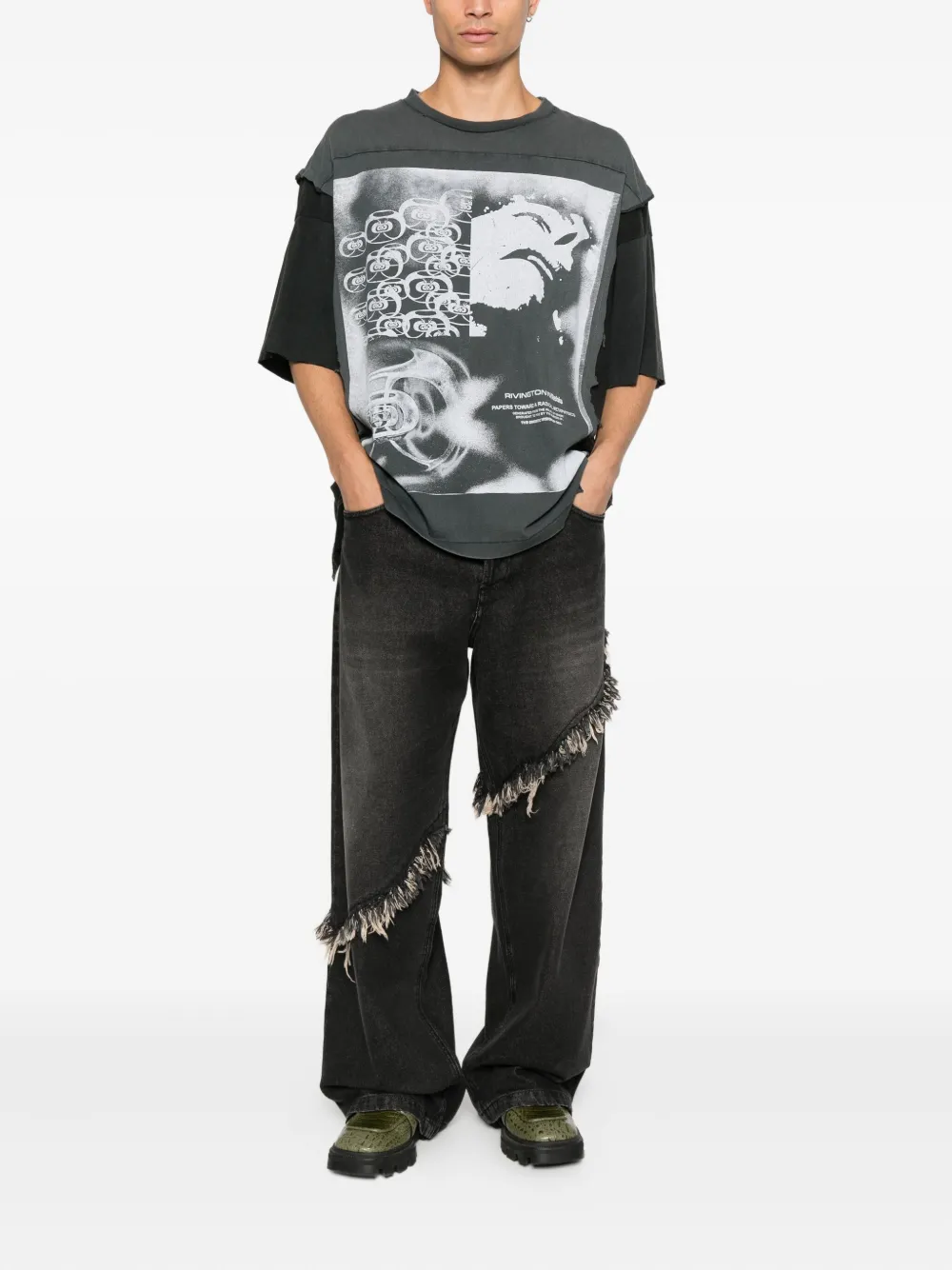 RIVINGTON ROI REBIS playera con panel gráfico | Playeras | Image 2