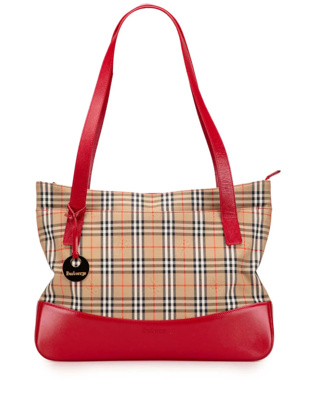 Burberry Pre-Owned 20th Century Haymarket Check Canvas tote bag - Marrone