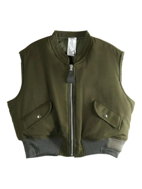 Magliano zip-fastening flap-pocket vest