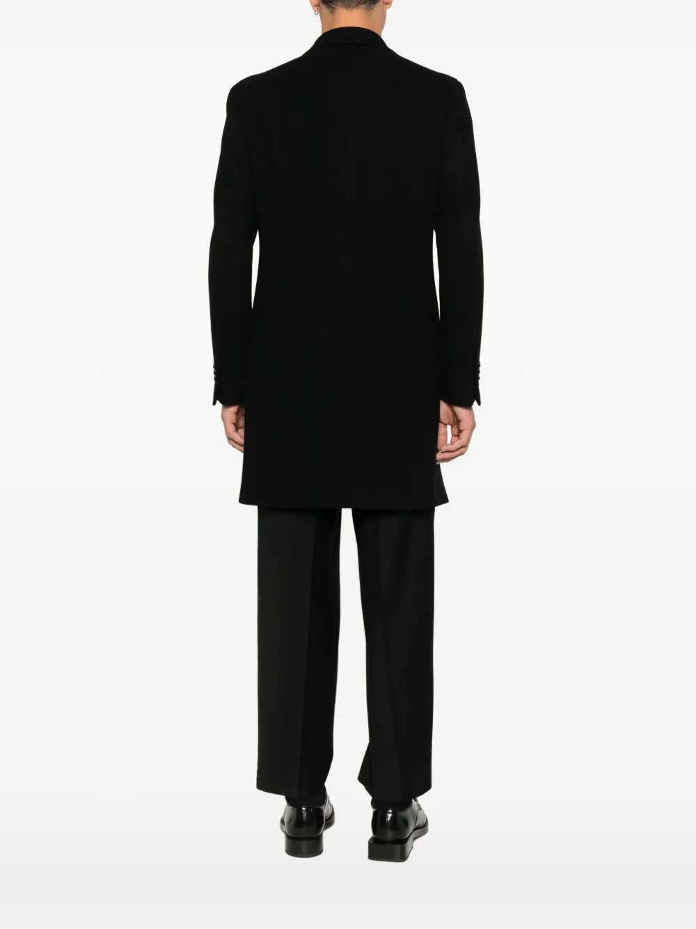 Tagliatore Jas met enkele rij knopen Zwart