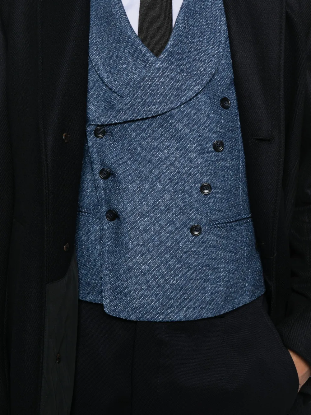 Tagliatore Ben gilet Blauw