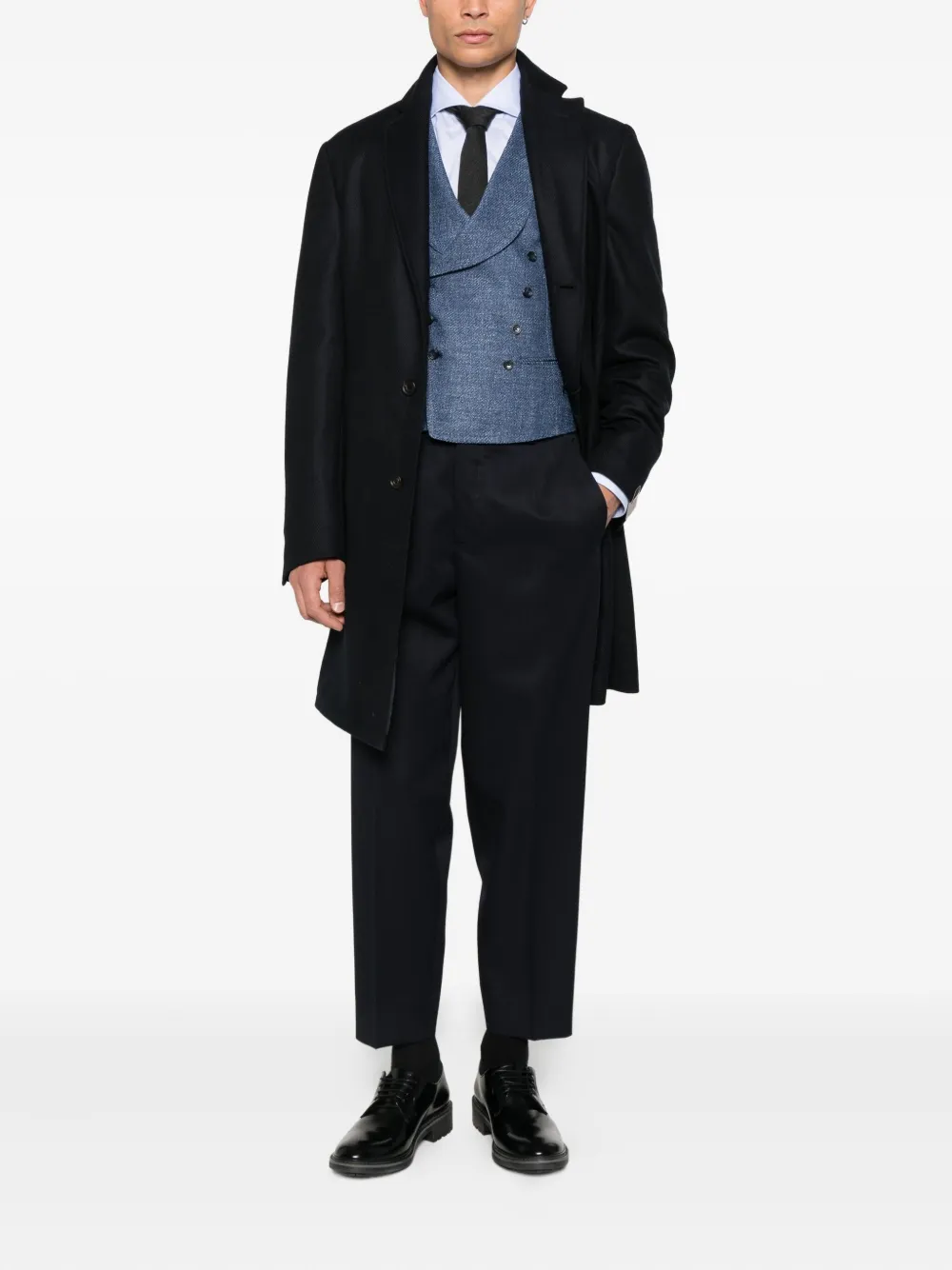 Tagliatore Ben gilet Blauw