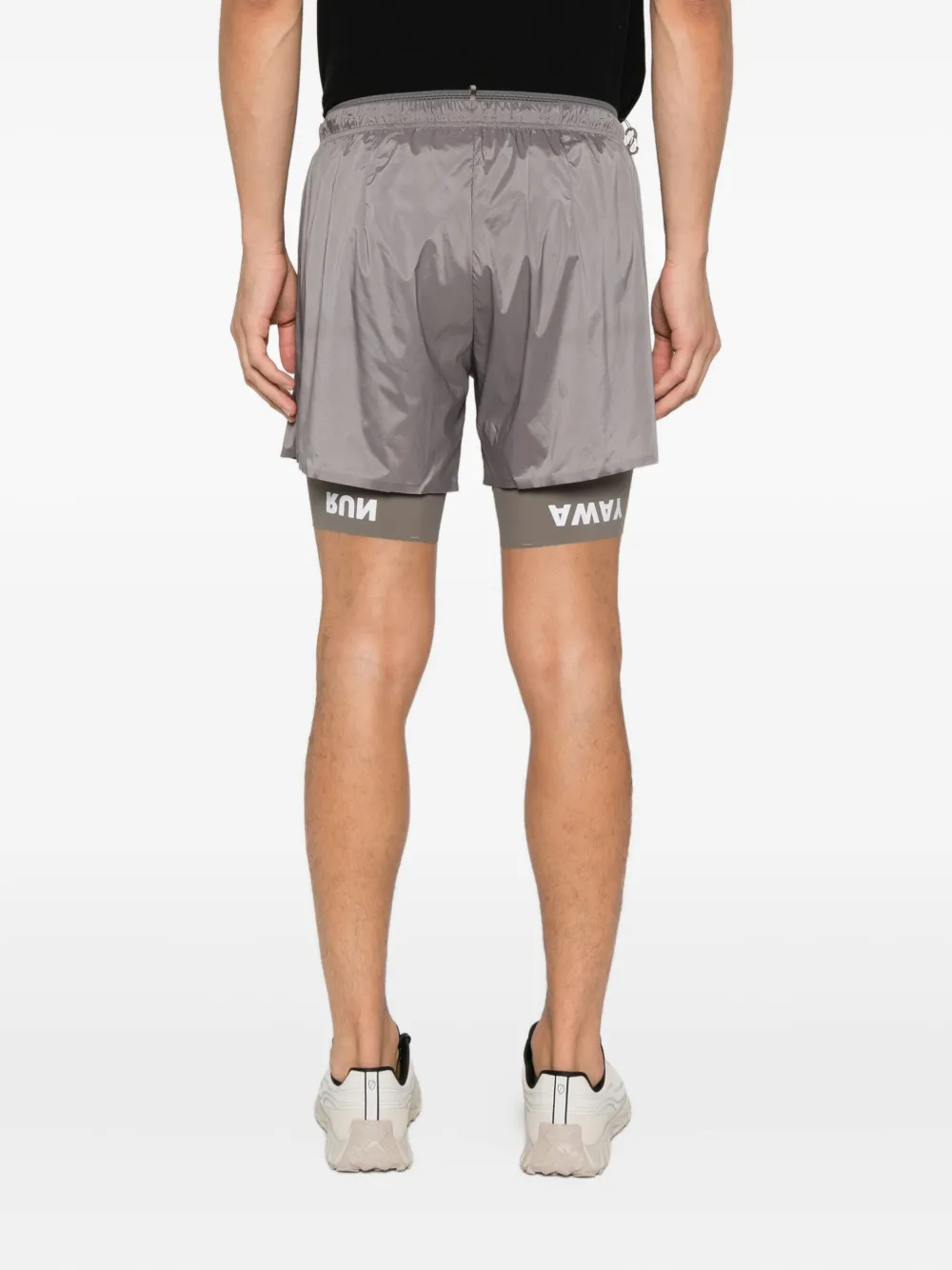 Satisfy Gelaagde shorts Beige