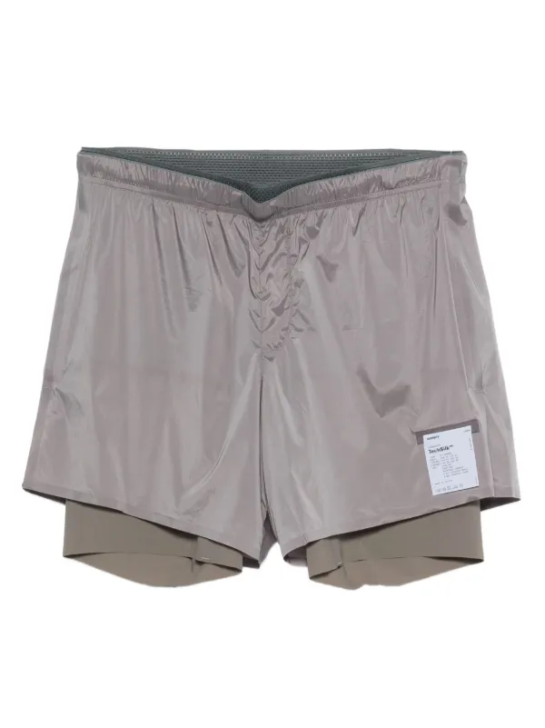 Satisfy レイヤード ショートパンツ | ニュートラル | FARFETCH JP