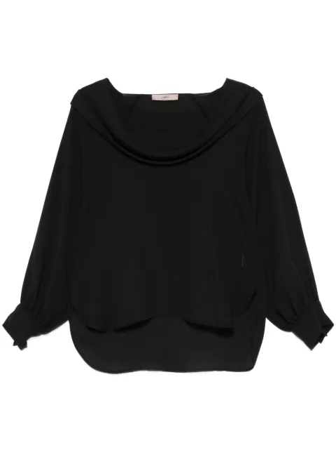 CARLA G. cowl neck blouse
