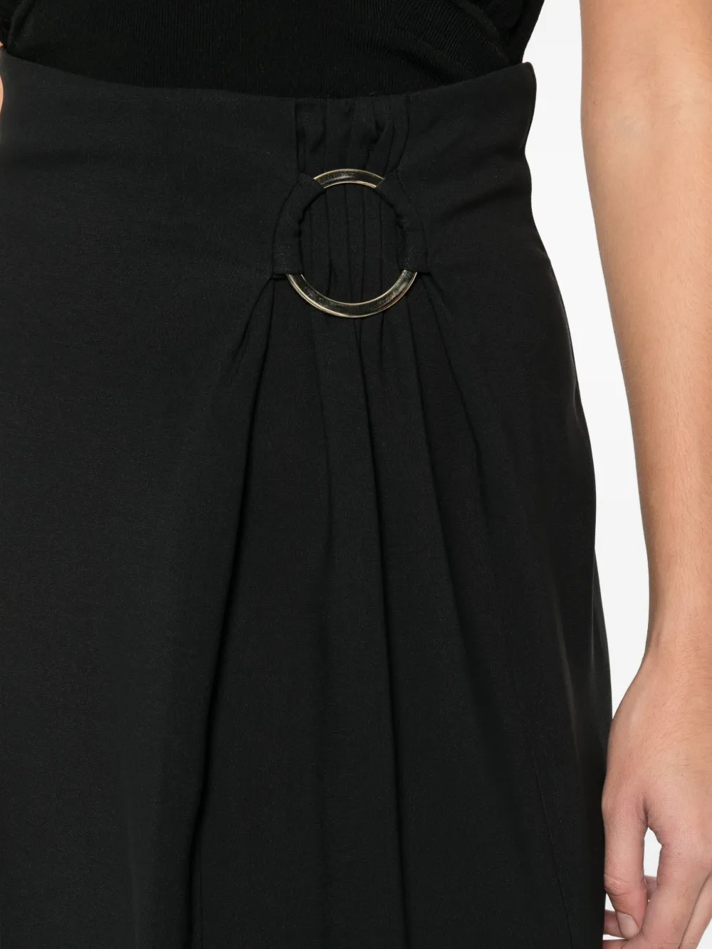 Carla G. Pleated Skirt In Black