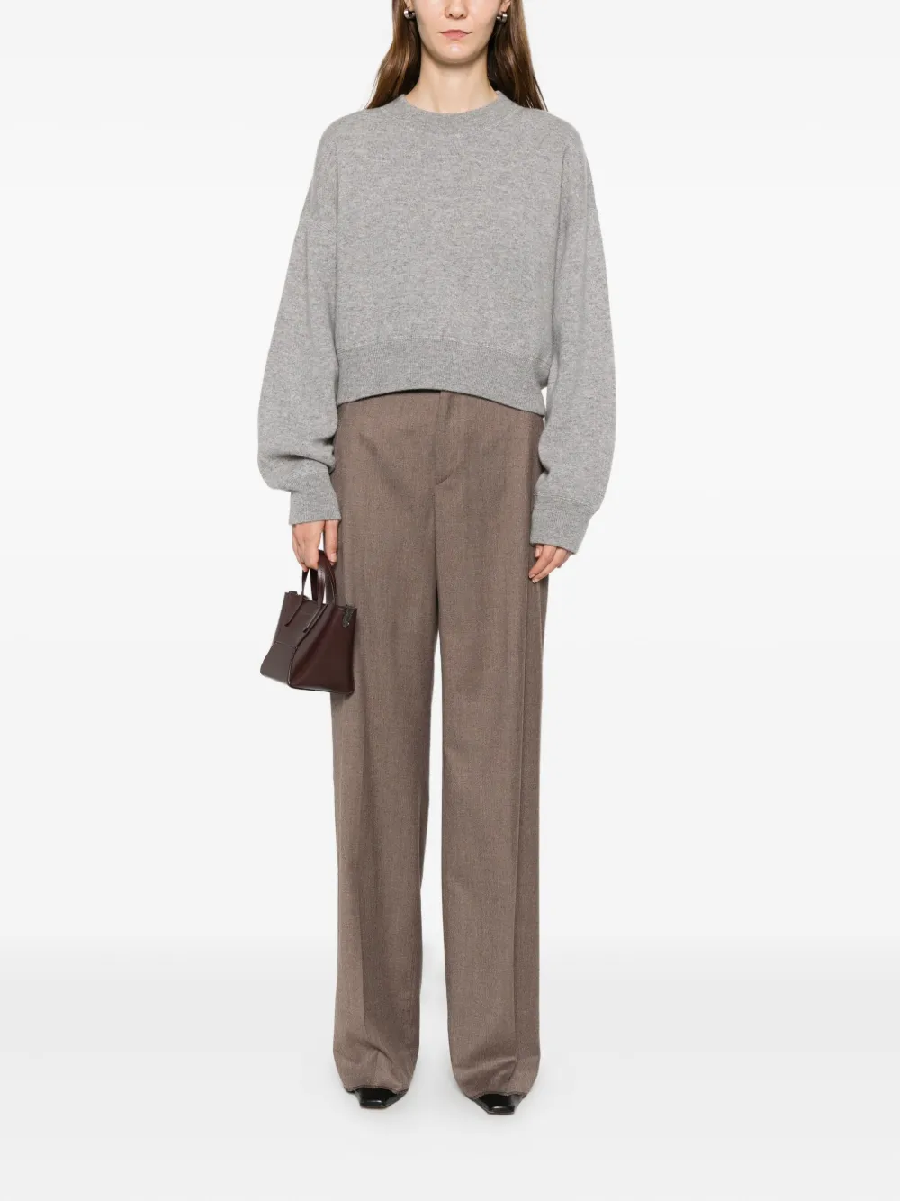 Soft Goat suéter tejido con cuello redondo | Suéteres | Image 2