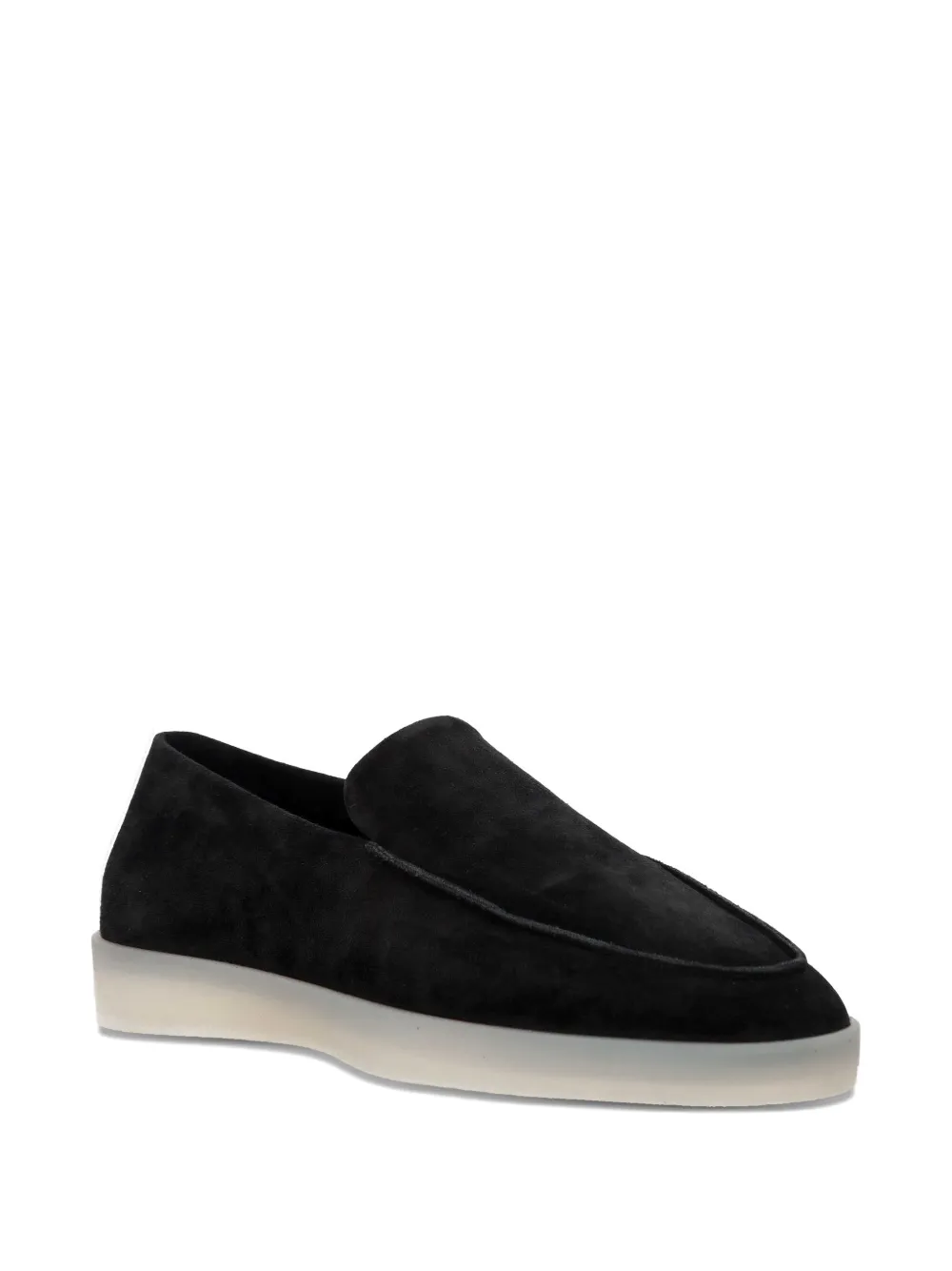 Fear Of God suede loafer - Zwart