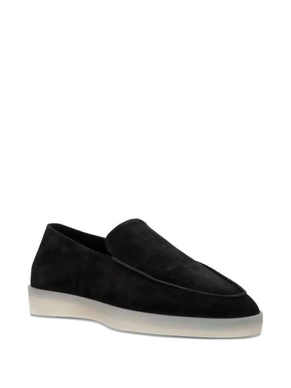 Fear Of God Suede Loafers | Black | FARFETCH