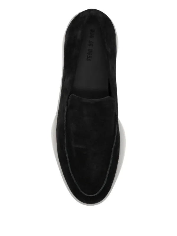 Fear Of God Suede Loafers | Black | FARFETCH