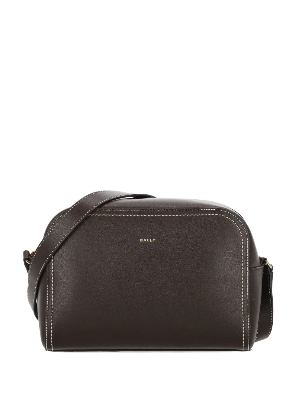 Bally stitched crossbody bag - Marrone
