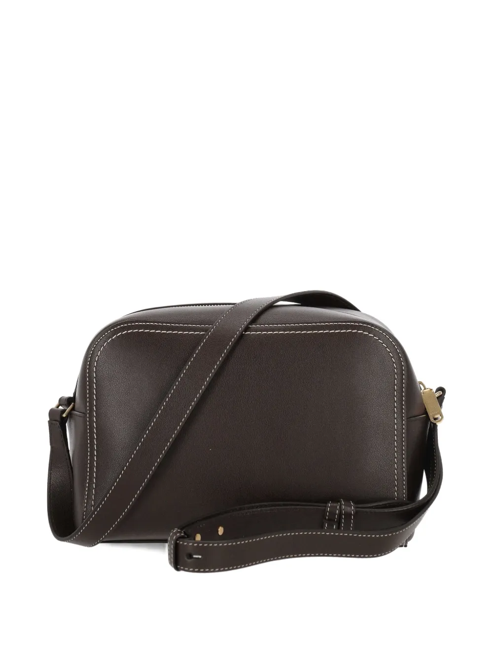 Bally Crossbodytas met stiksels Bruin