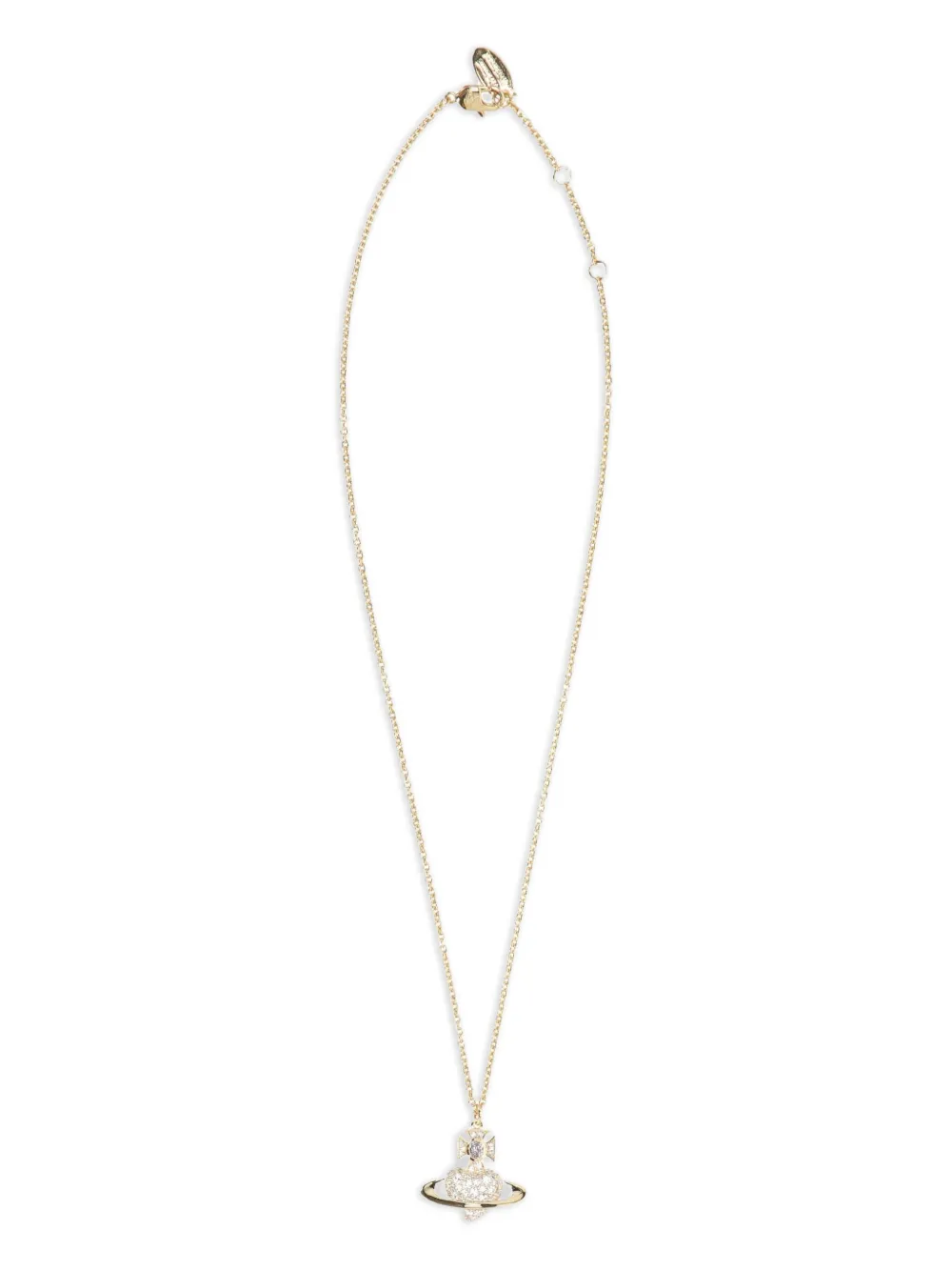 Vivienne Westwood Valentine's Agnatha Bas ネックレス - ゴールドトーン