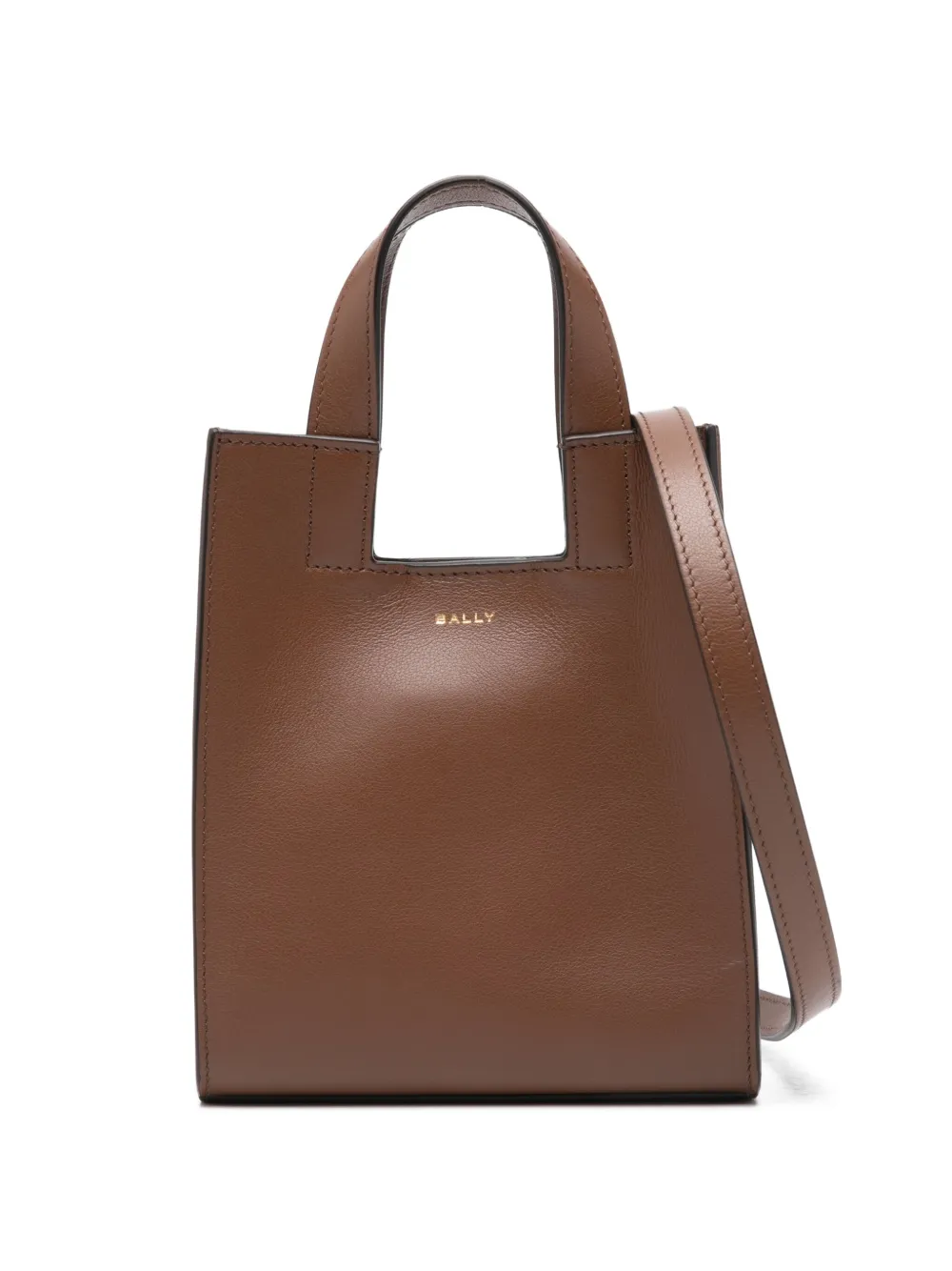 Bally Borsa tote Easy Bally con logo - Marrone