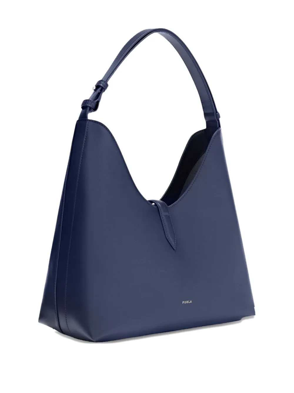 Furla M Goccia leather shoulder bag - Blauw